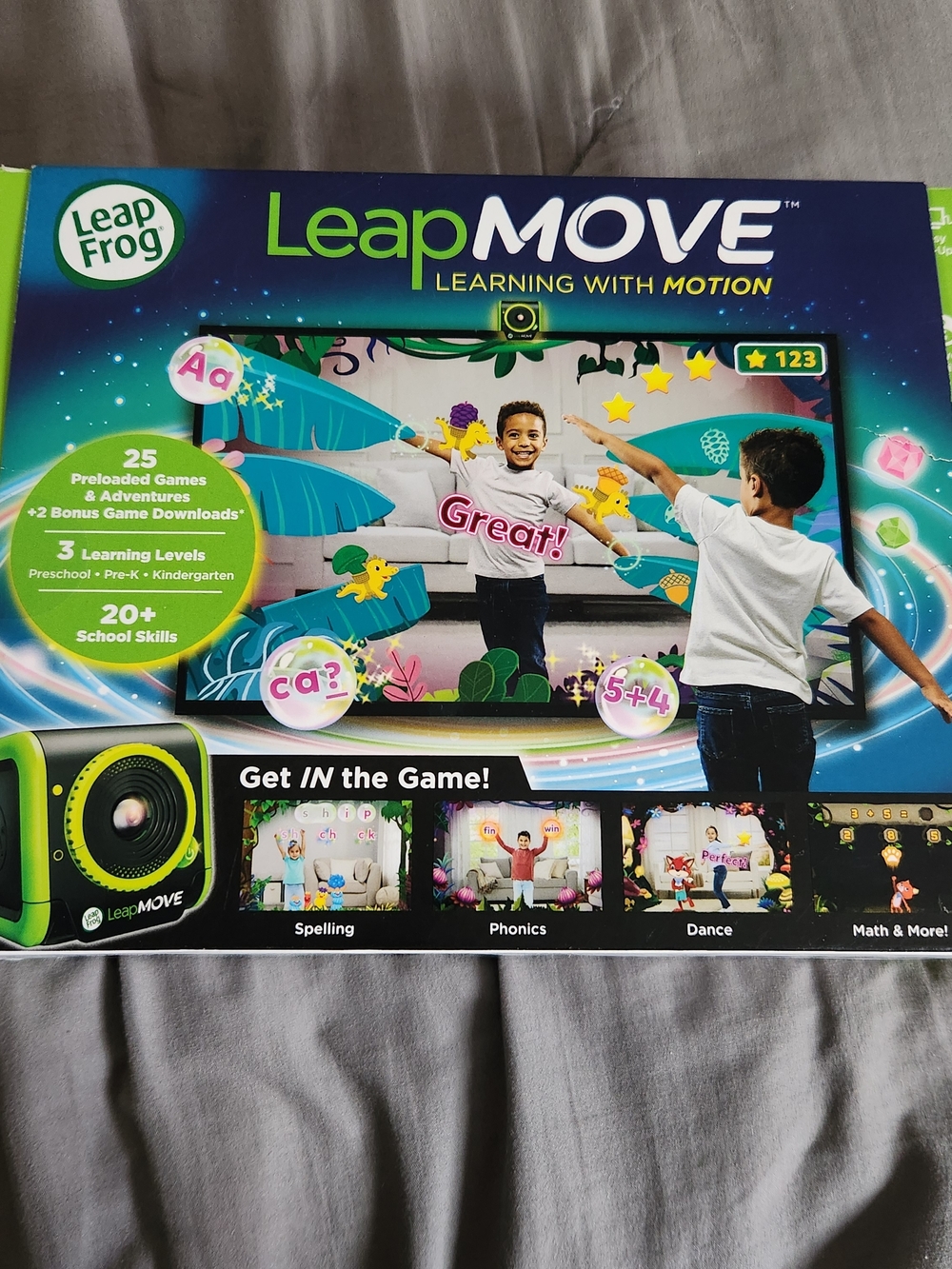 LeapFrog LeapMOVE Learning with Motion - Interactive Green Activity System